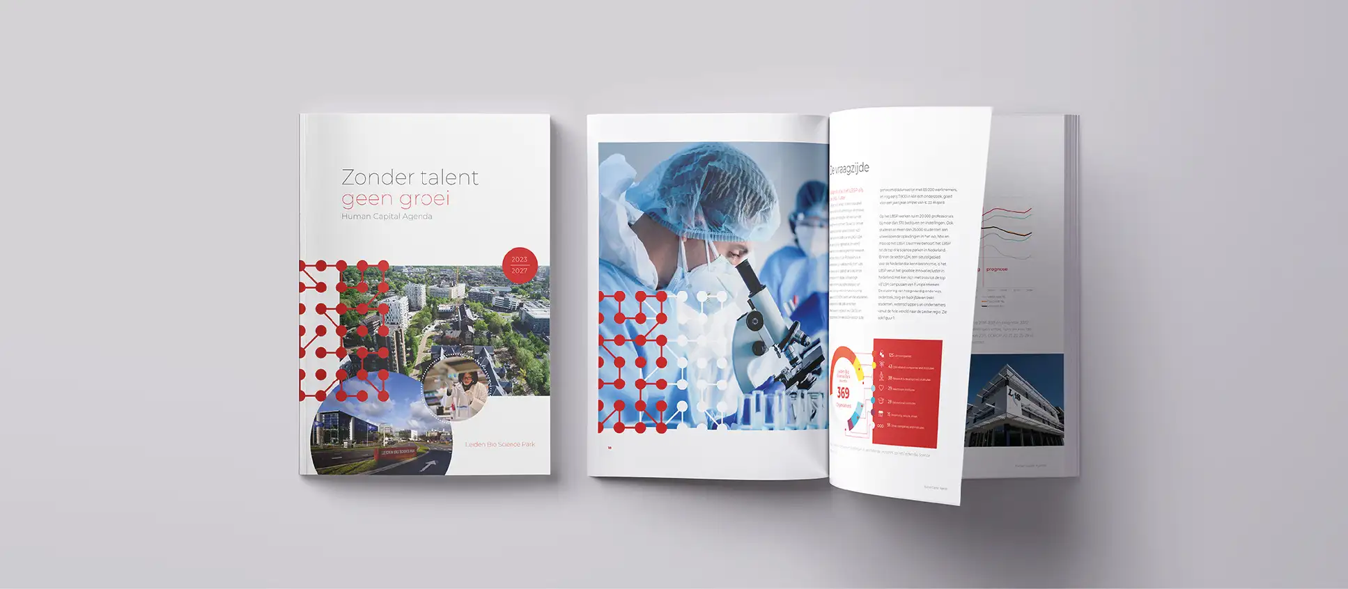 Brochure opmaak ontwerp rapportages drukwerk